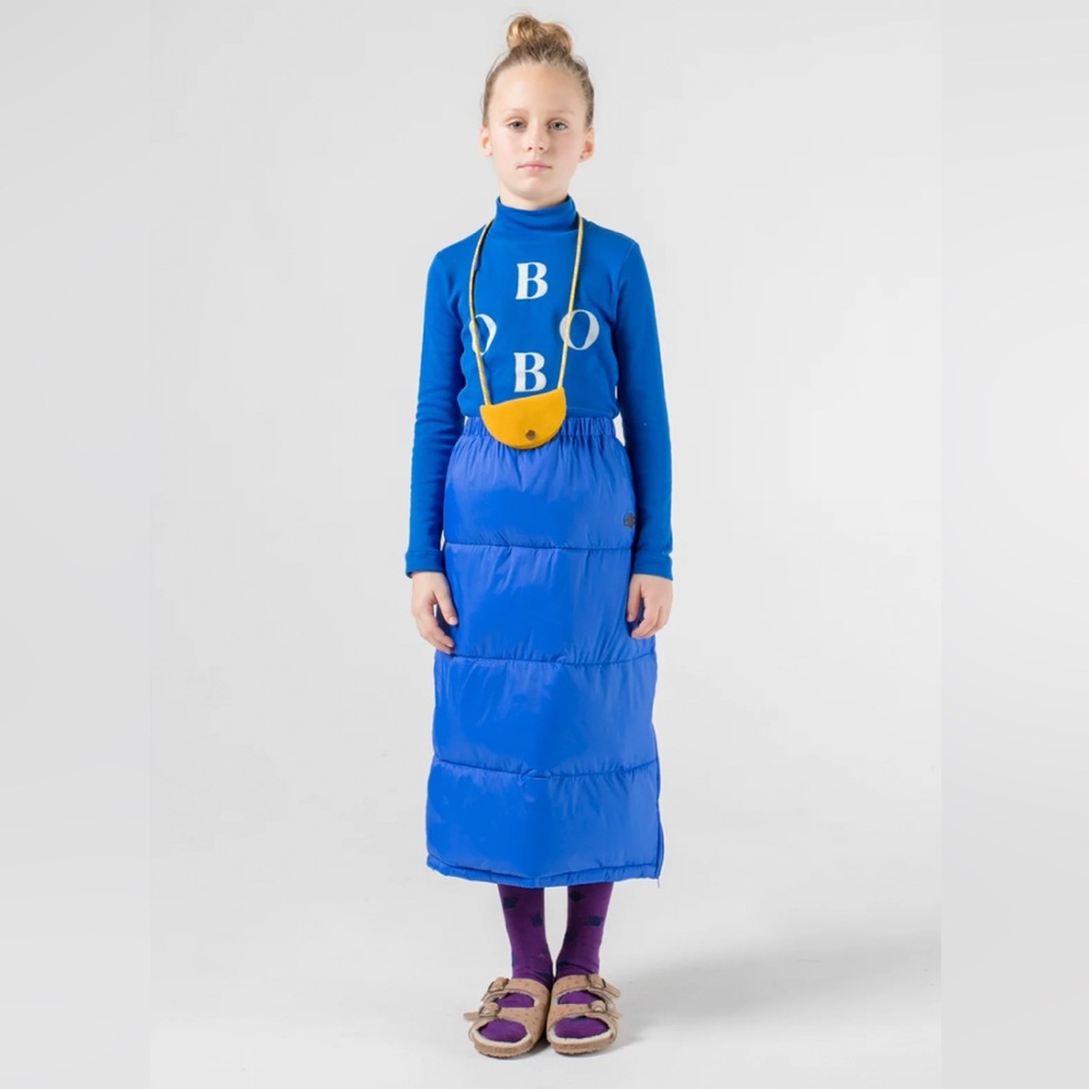Bobo Choses Logo Mock neck LS Top 8/9